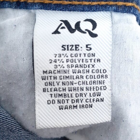 American Quality Jeans Sz 5 Stretch Distressed 598 - Picture 4 of 4